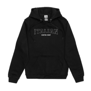 ITALIAN Centre Shop Varsity Hoodie - Black